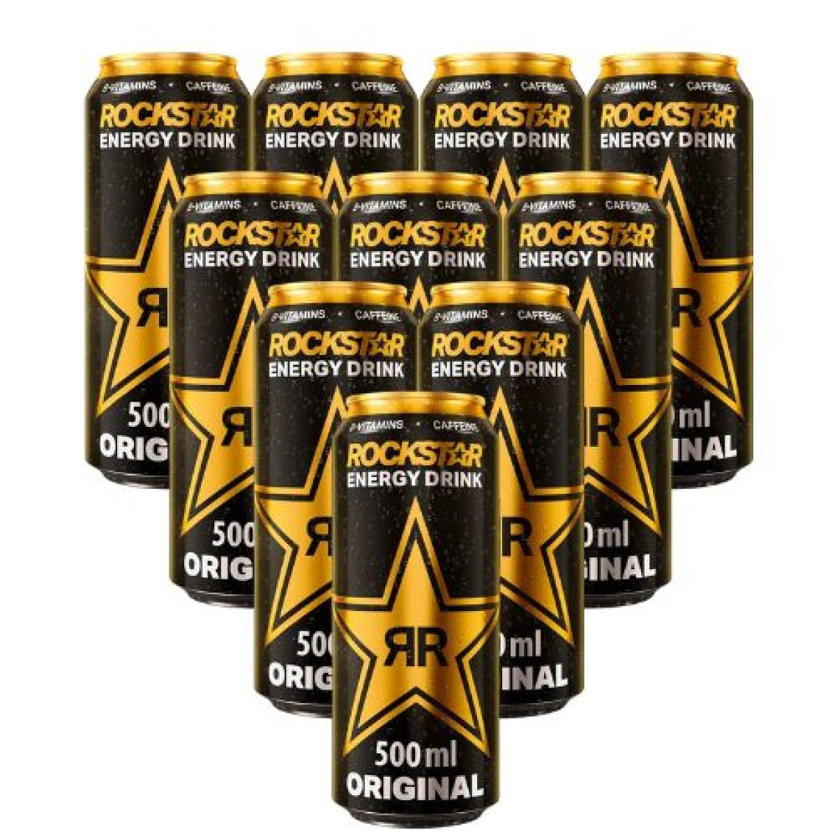 Bebida Energética Rockstar Sabor Original x12 