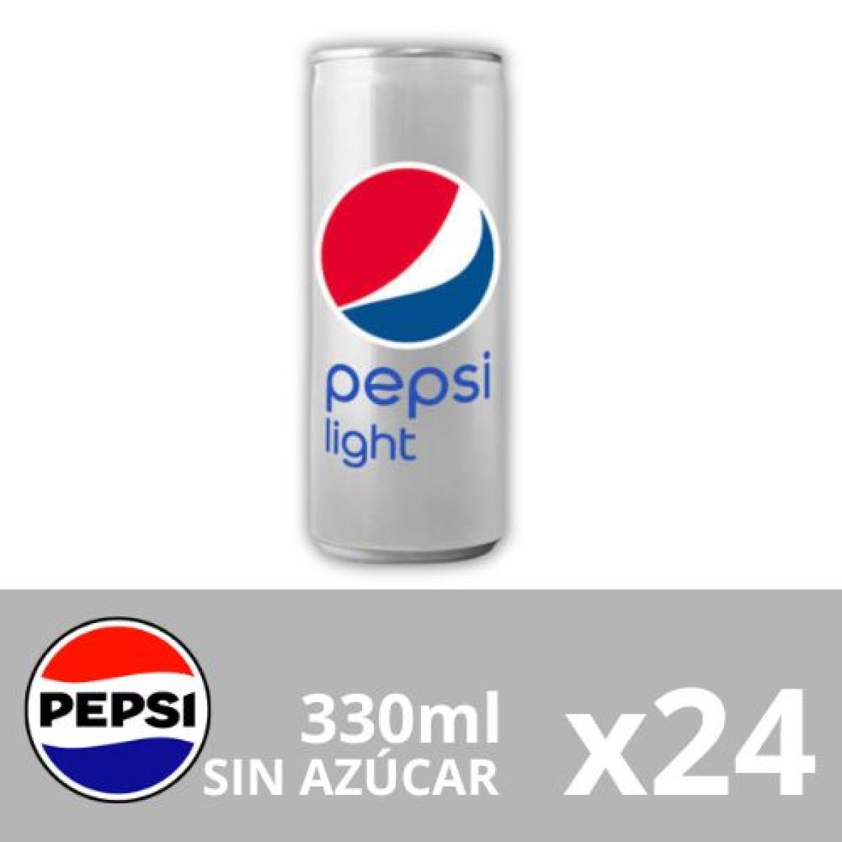 Latas de Pepsi Light sin Azúcar x24