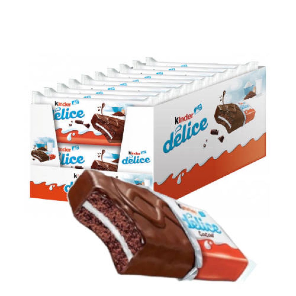 Pastelito de Chocolate Kinder Delice x20