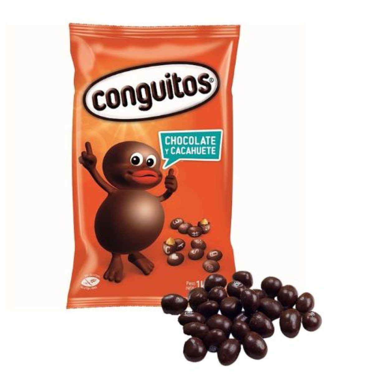 Cacahuetes Recubiertos de Chocolate Conguitos 1 kg