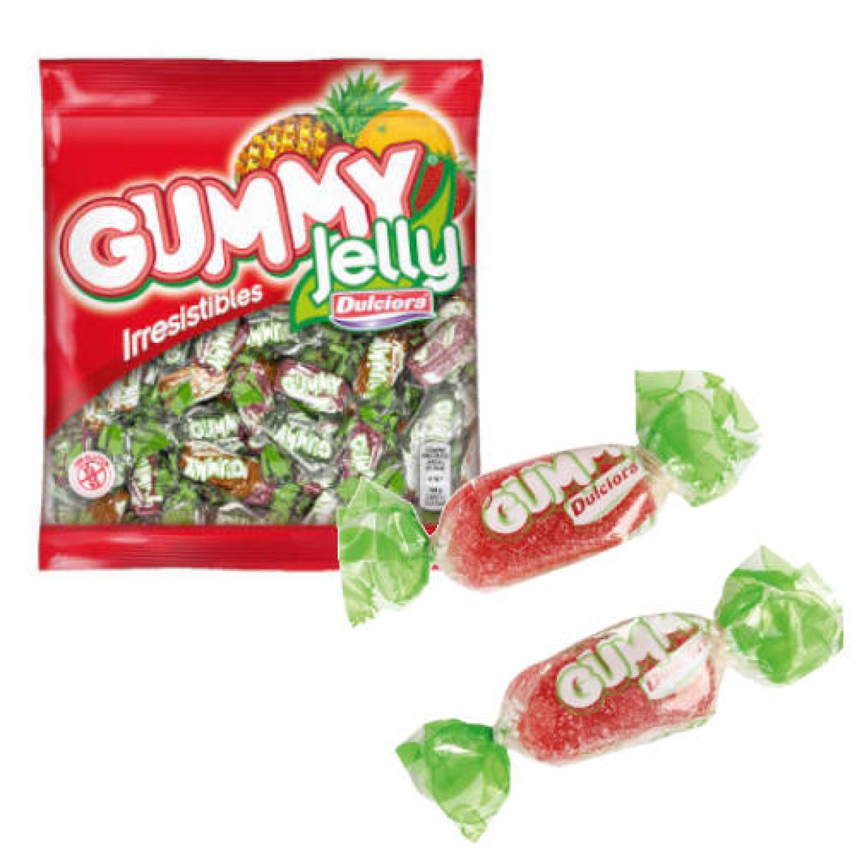 Caramelos Blandos Gummy Jelly con Azúcar x10