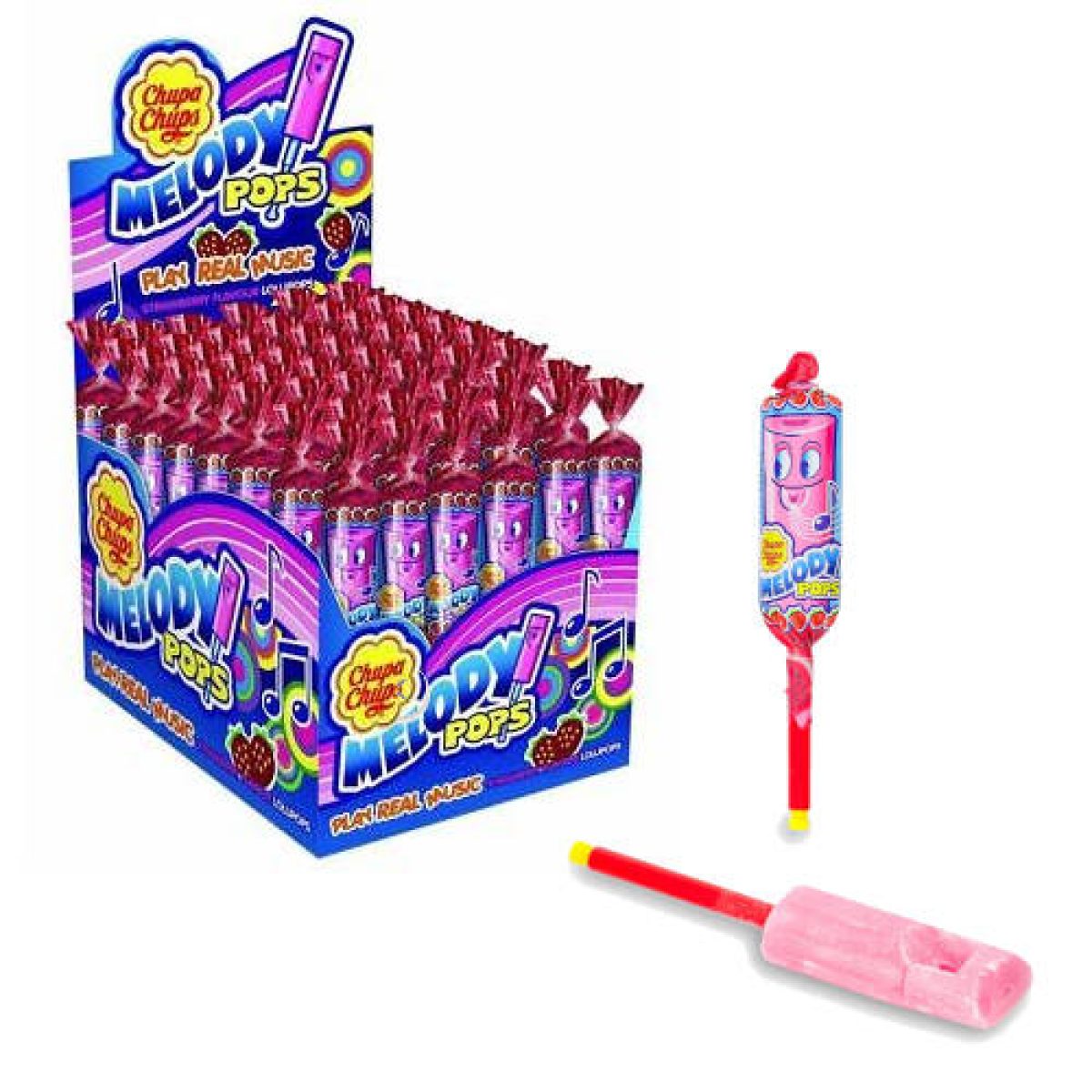 Silbato de Caramelo Melody Pops de Chupa Chups x48