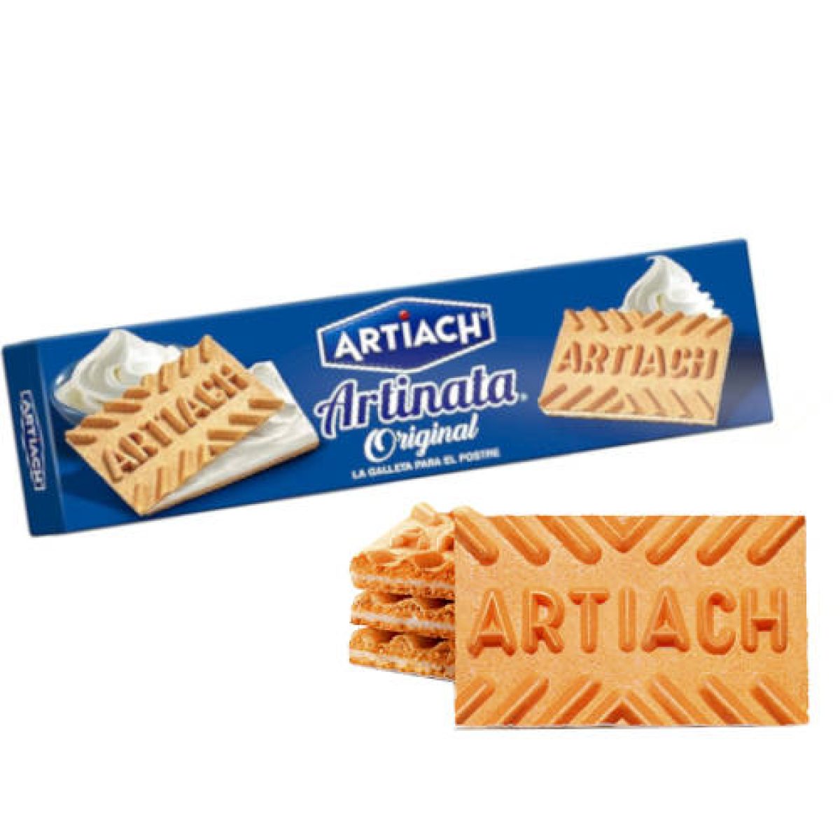 Galletas Artinata Rellenas de Cremosa Nata de Artiach x12