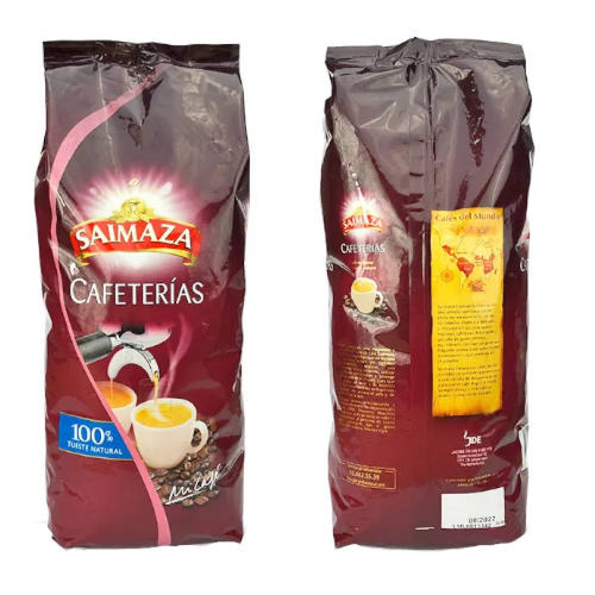 Cafe grano cafeterias natural Saimaza 1 kg