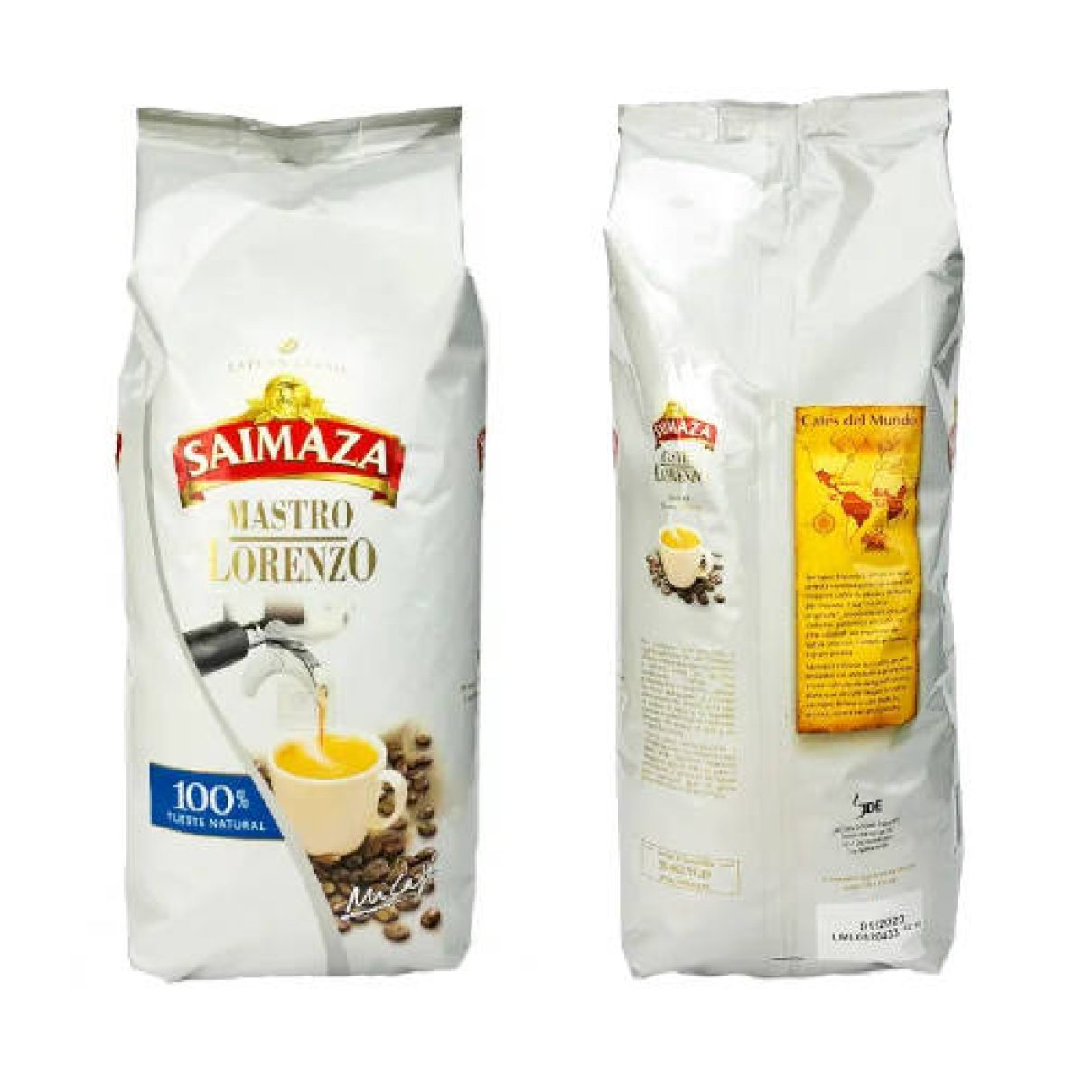 Cafe Maestro Lorenzo Natural Grano Saimaza 1 kg