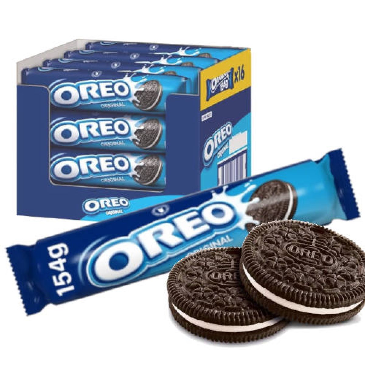 Galletas Oreo Original Rellenas de Crema x16