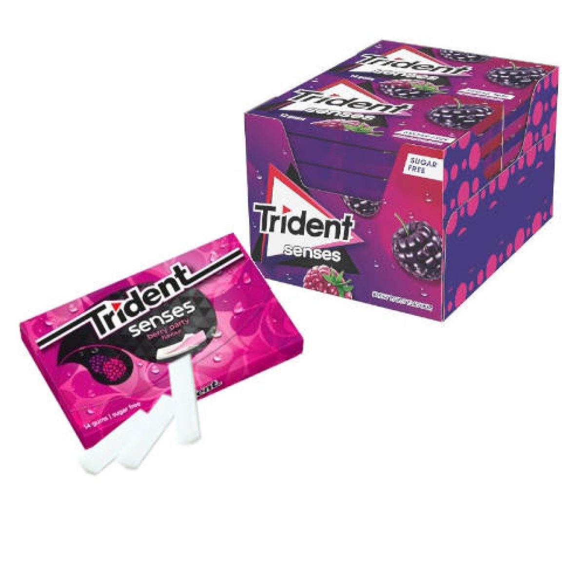 Chicles Trident Senses Berry x12