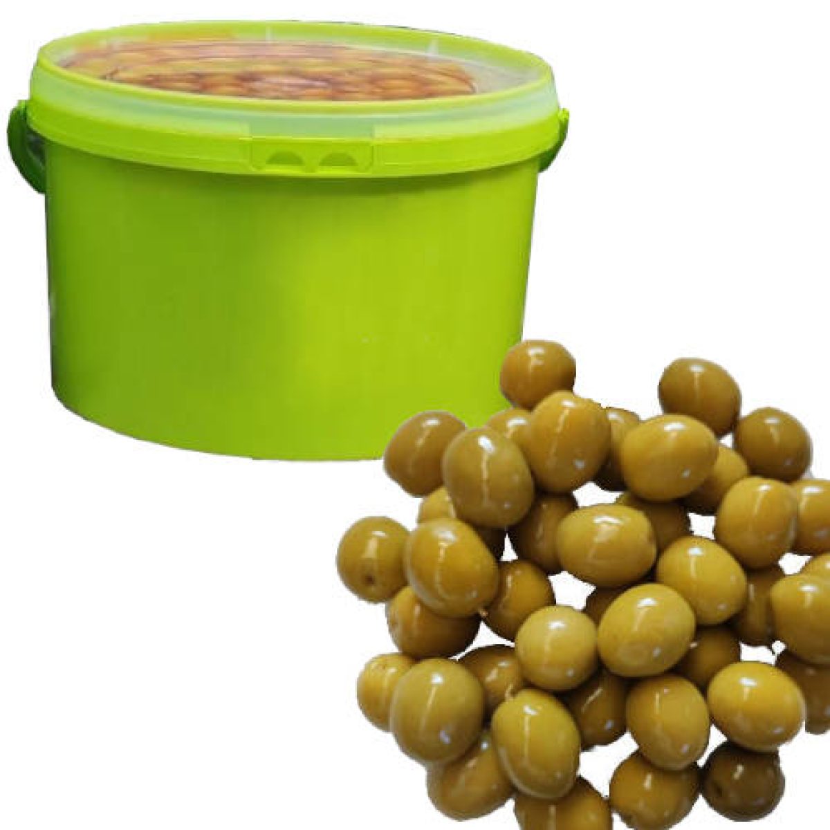 Cubo de Aceitunas Manzanilla Encurtidos Jiménez DJR 4.5 kg 