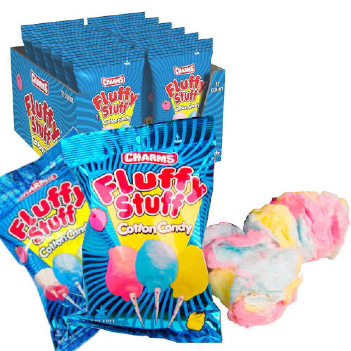 Algodon de azúcar Fluffy Stuff 28 gr. x12 