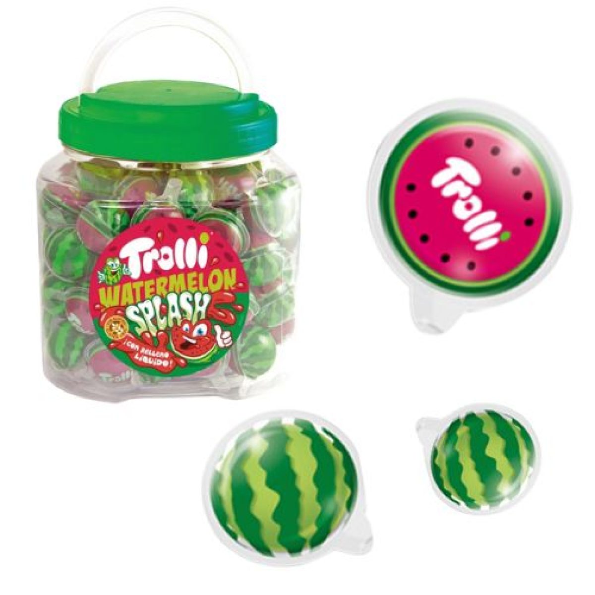 Sandía Trolli Rellena Splash Watermelon x85