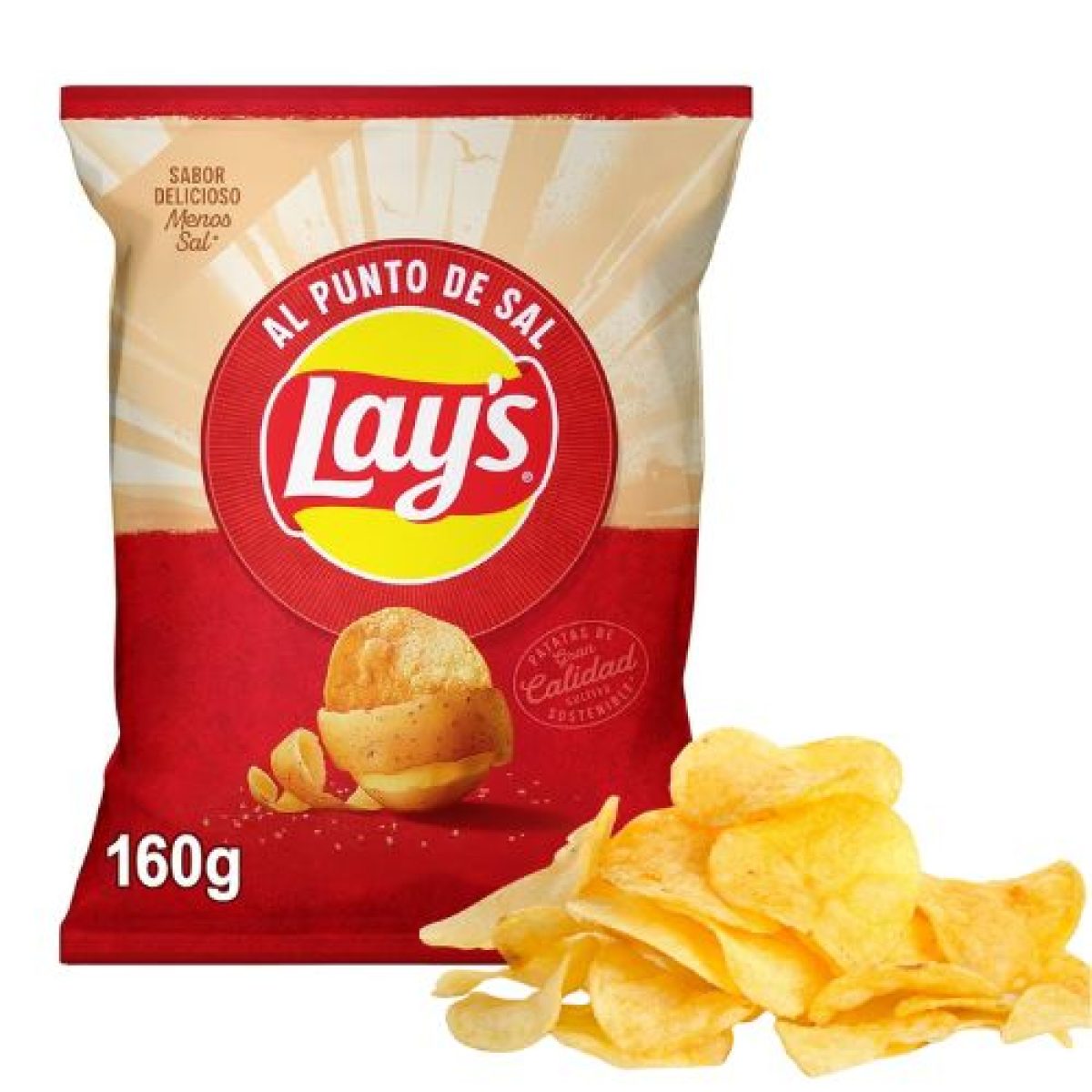 Patatas Fritas Lays Sal 160gr. x5