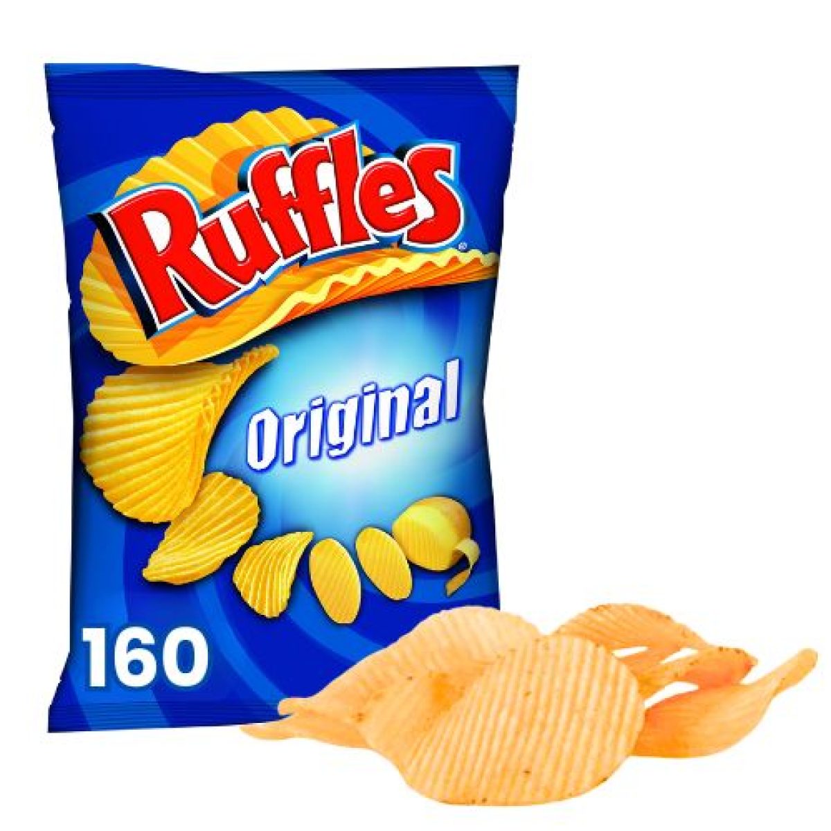 Patatas Fritas Onduladas Ruffles Original 160gr. x5