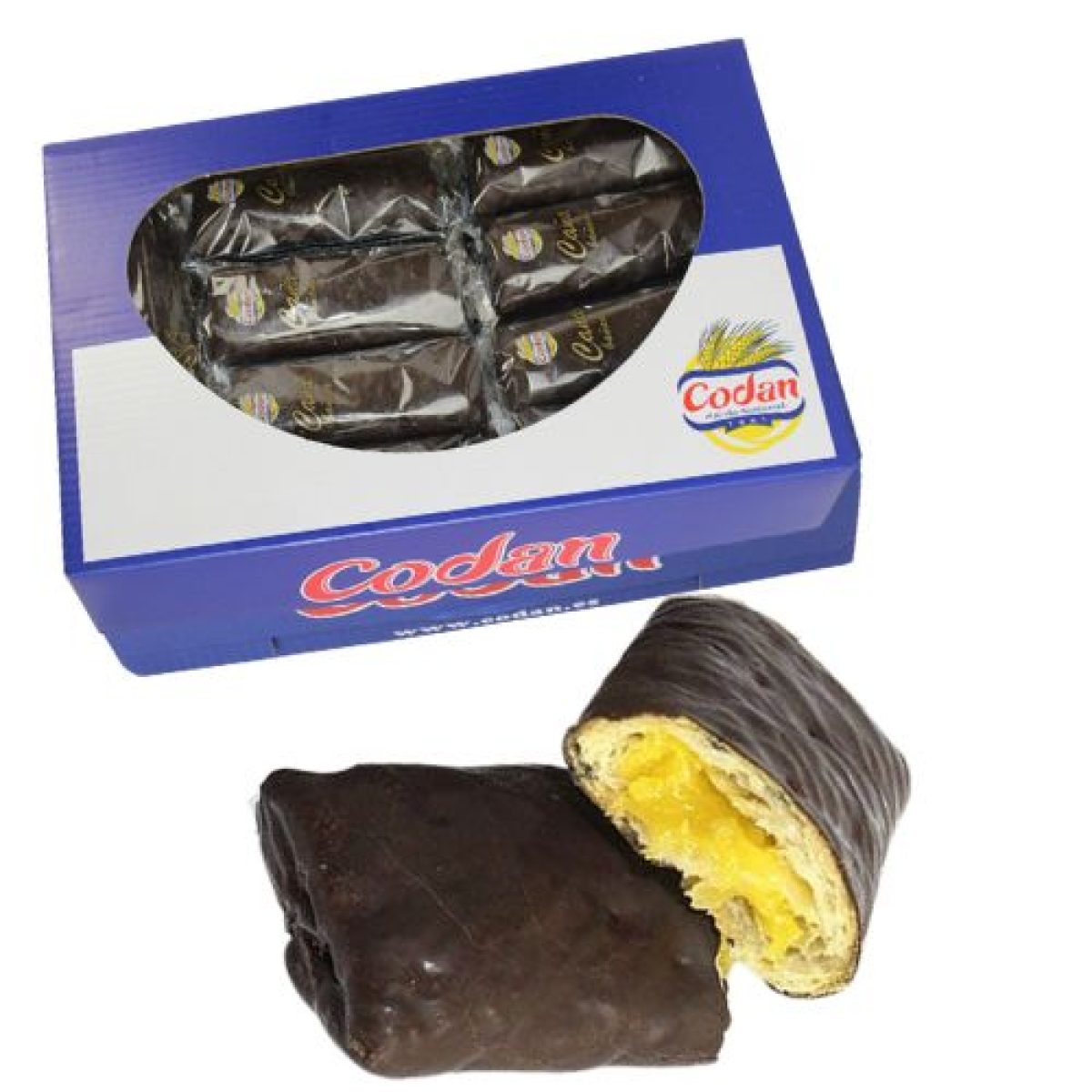 Cañas Rellenas de Crema Codan x30