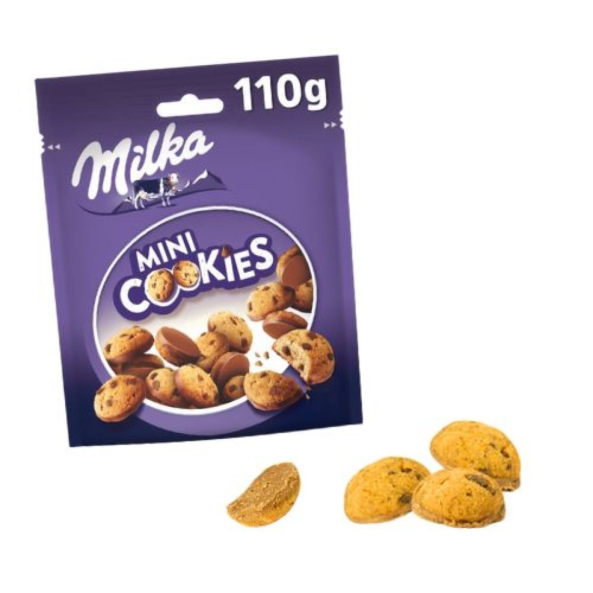 Galletas Milka Mini Cookies de Chocolate x8