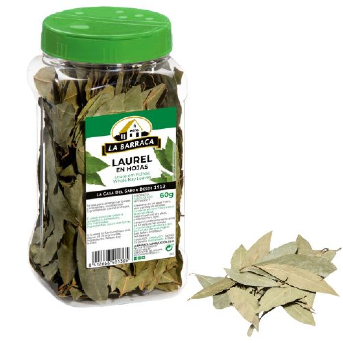 Bote de Laurel en Hoja La Barraca 60 gr