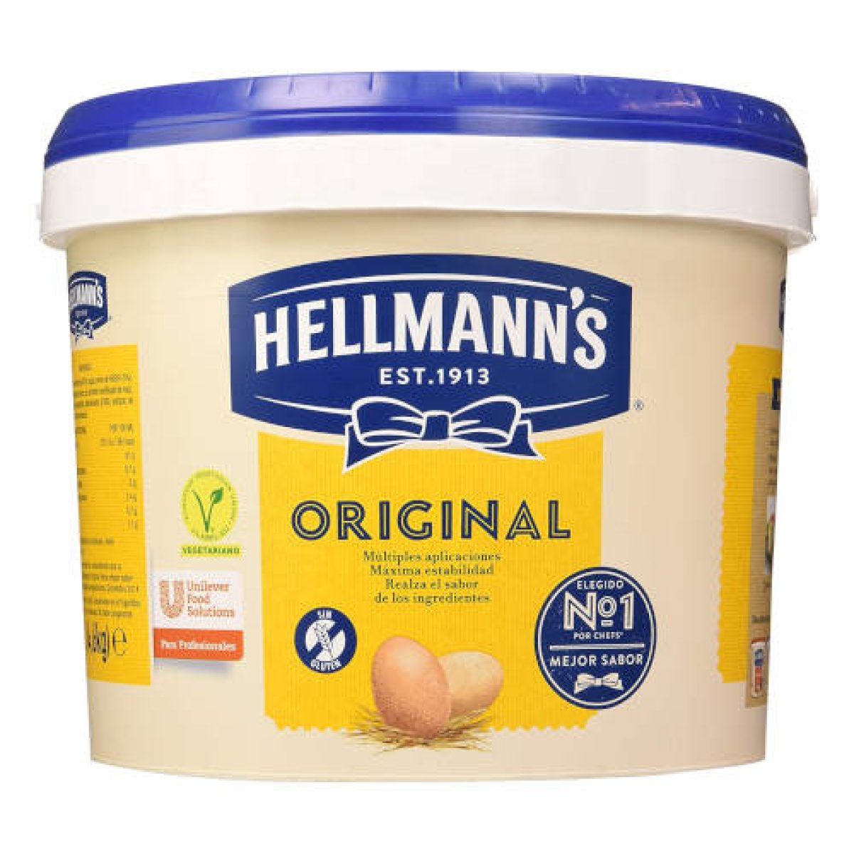 Salsa Mayonesa de Huevo Original Hellmann´s 5 L