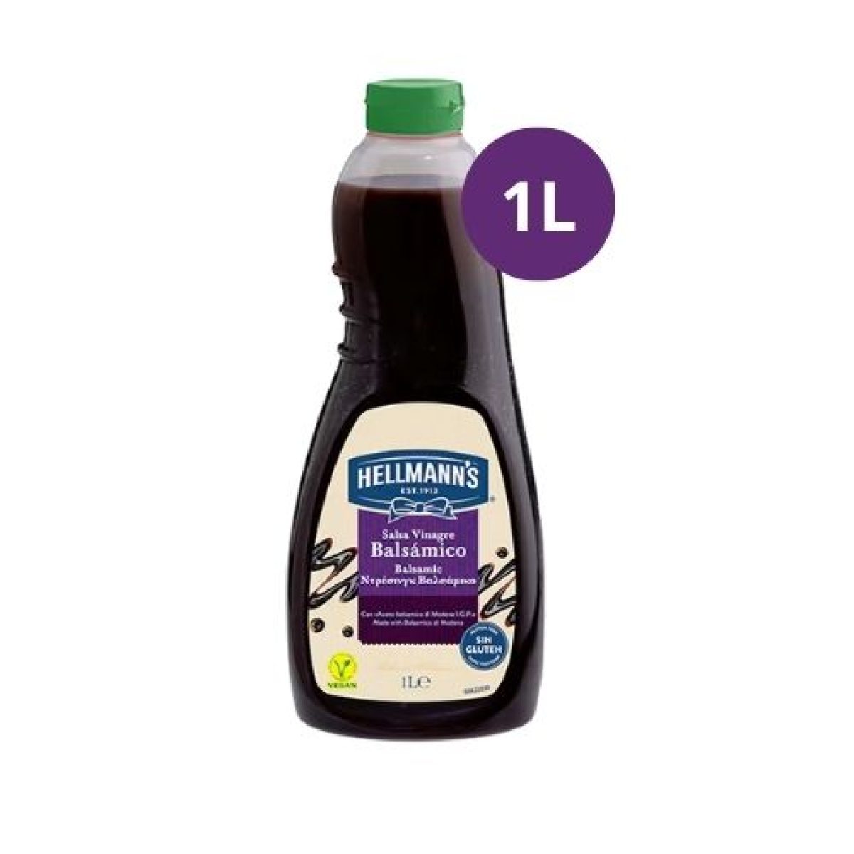 Bote de Salsa de Vinagre Balsámico Hellmann´s 1 L