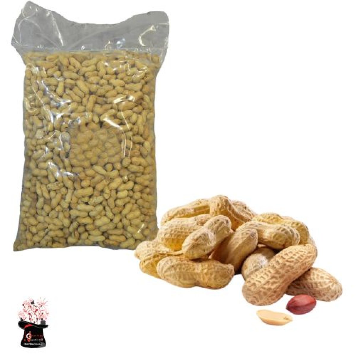 Cacahuetes Cáscara Tostado Natural Jiménez DJR 3kg