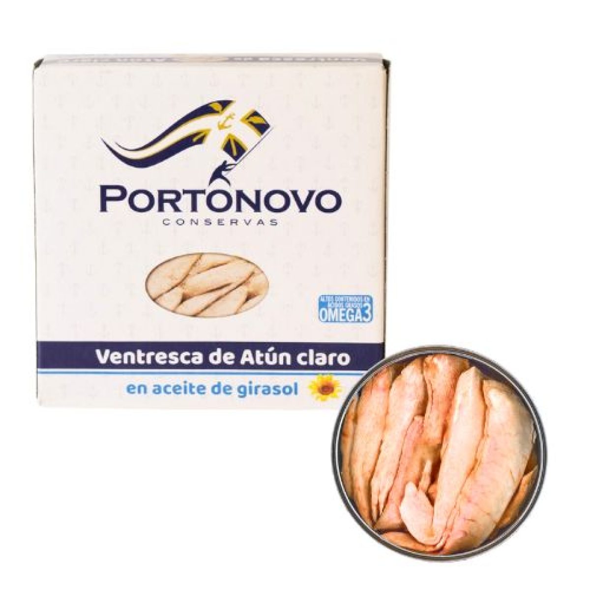 Ventresca de Atún en Aceite de Girasol Portonovo 550gr