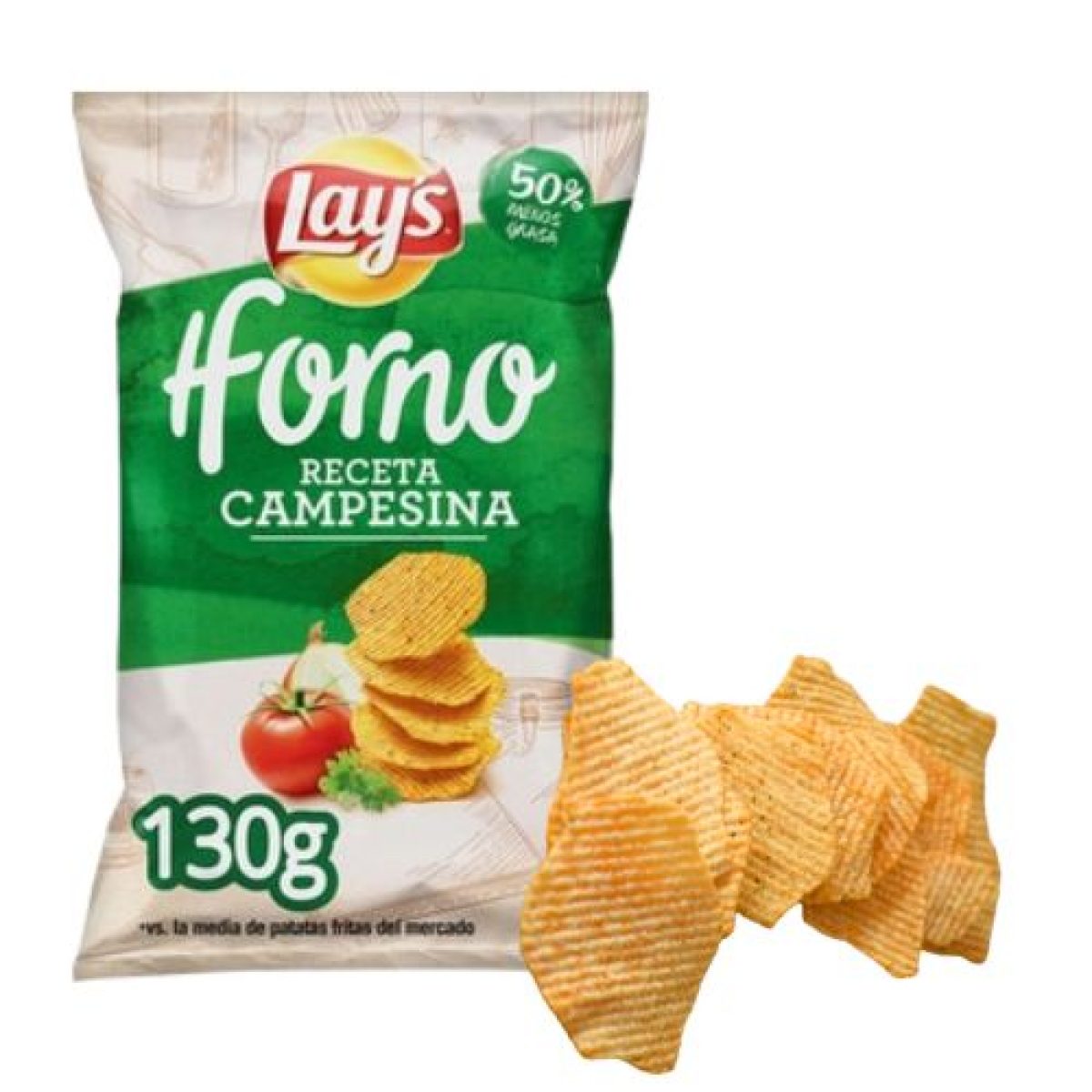 Patatas Lays Horno Sabor Campesinas 130gr. x5