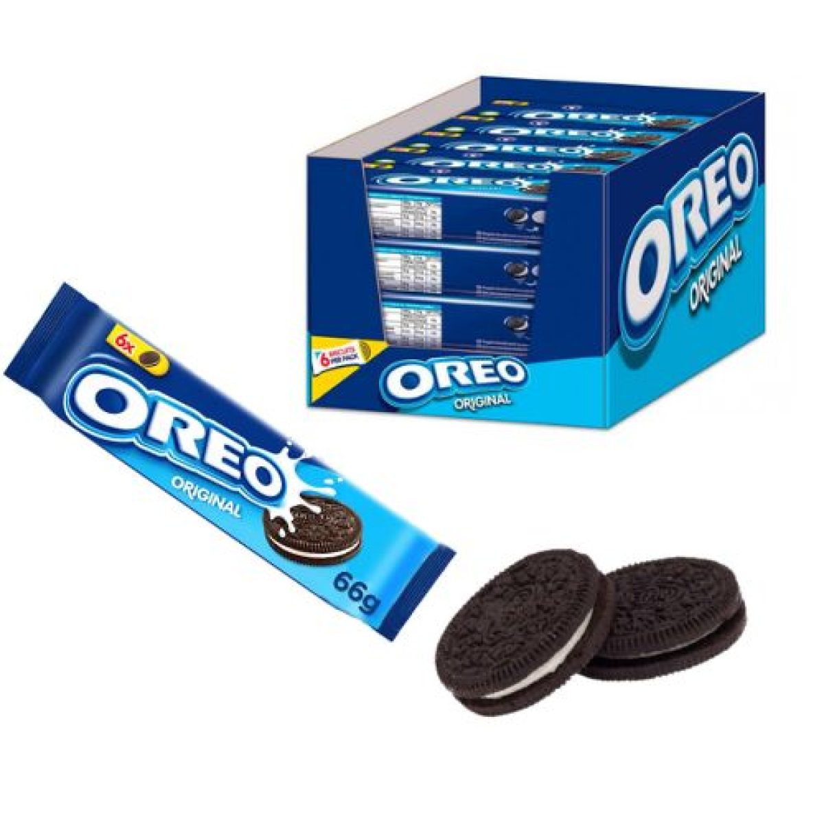 Galletas Rellenas de Crema Oreo Original x20