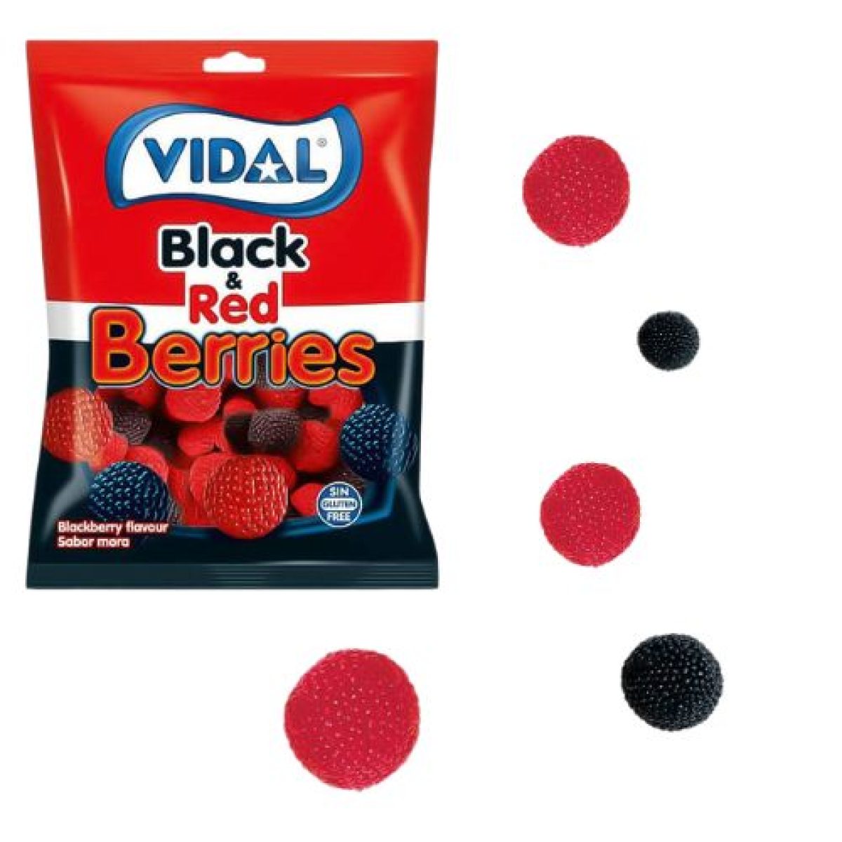 Gominolas Moras de Zarza Golosinas Vidal x14