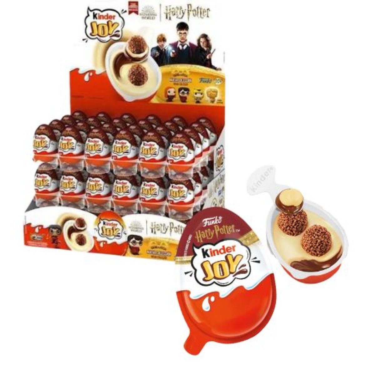 Huevos de Chocolate Kinder Joy con Trufas x72