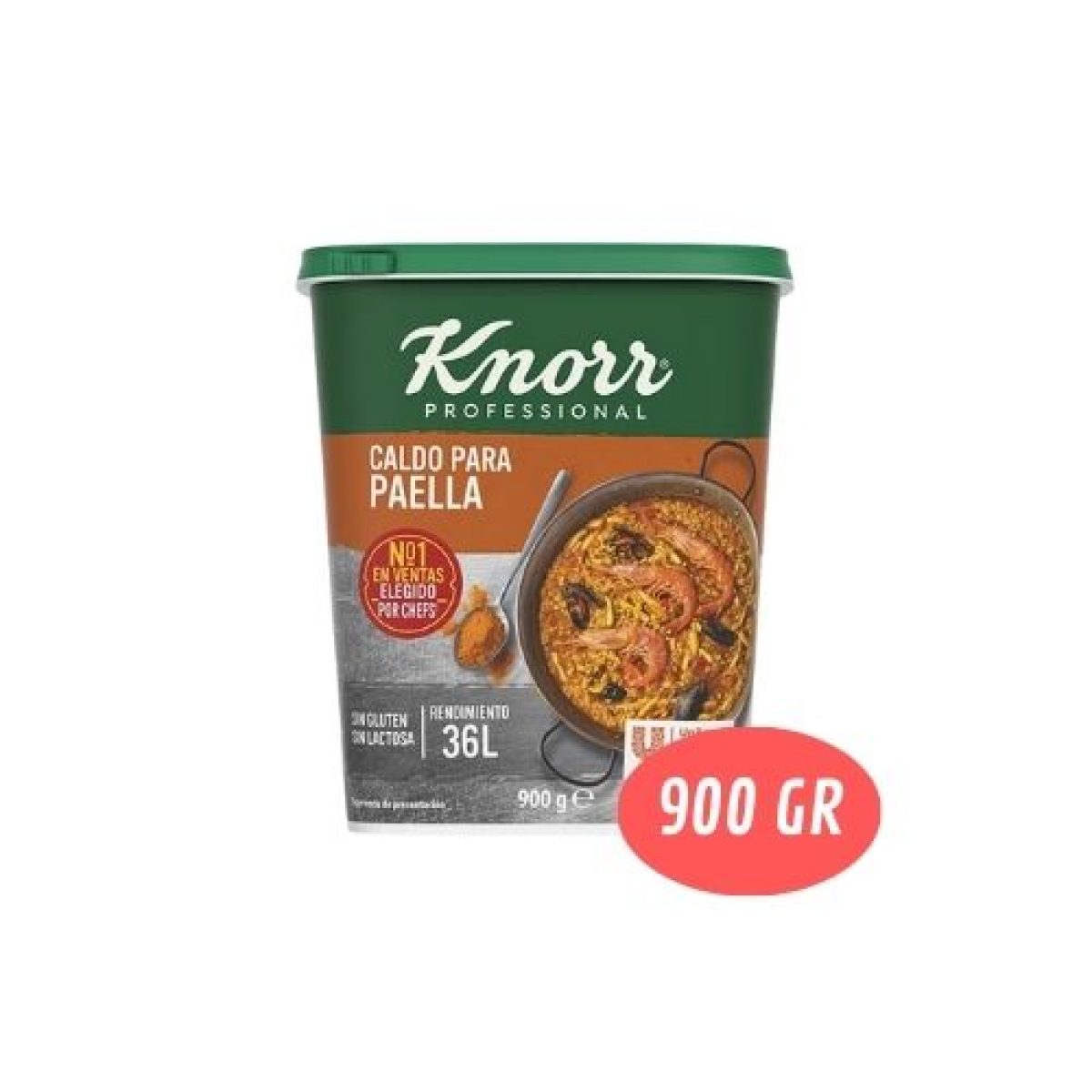 Base Sazonador Para Paellas Knorr 900 gr