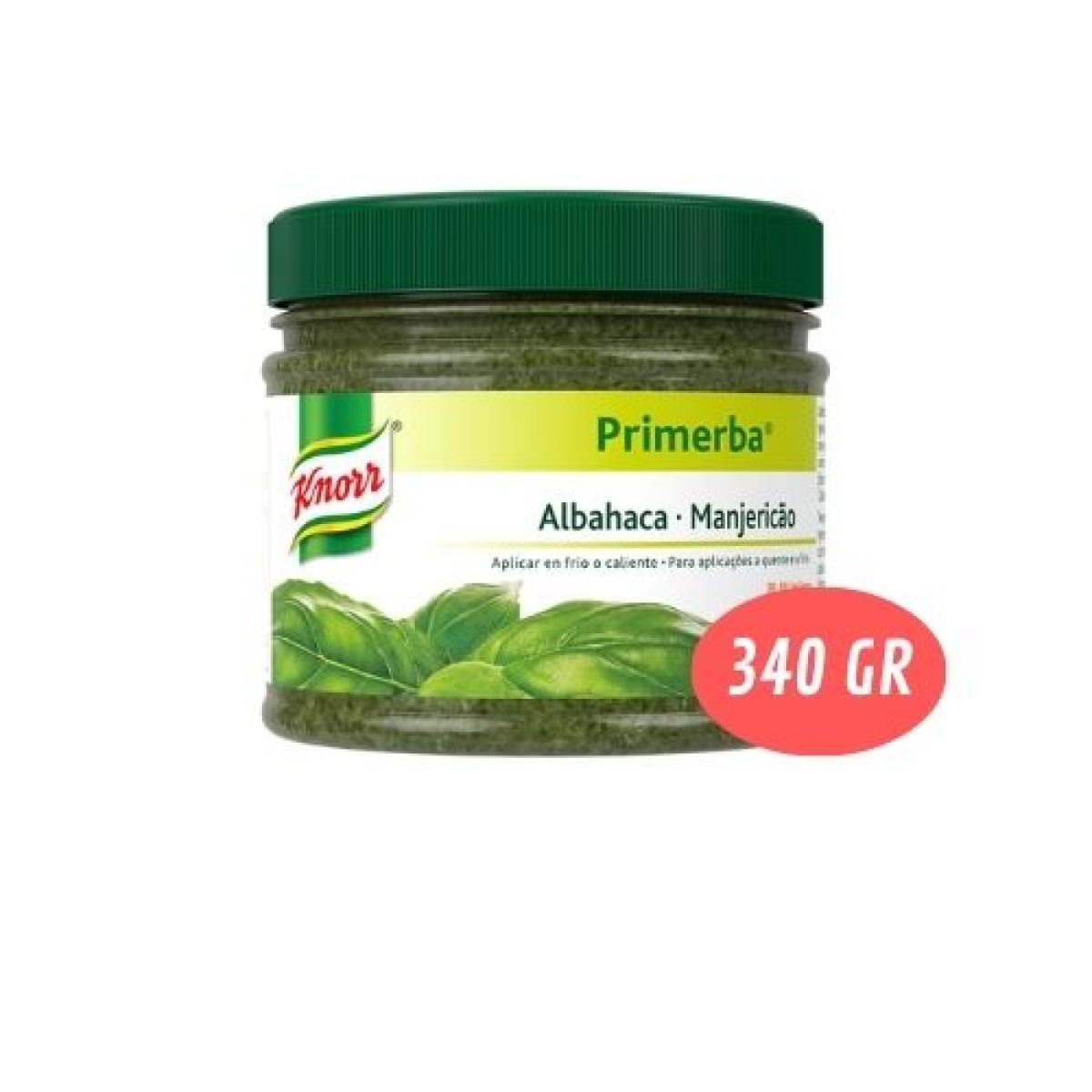 Bote de Salsa Primerba Albahaca Knorr x2