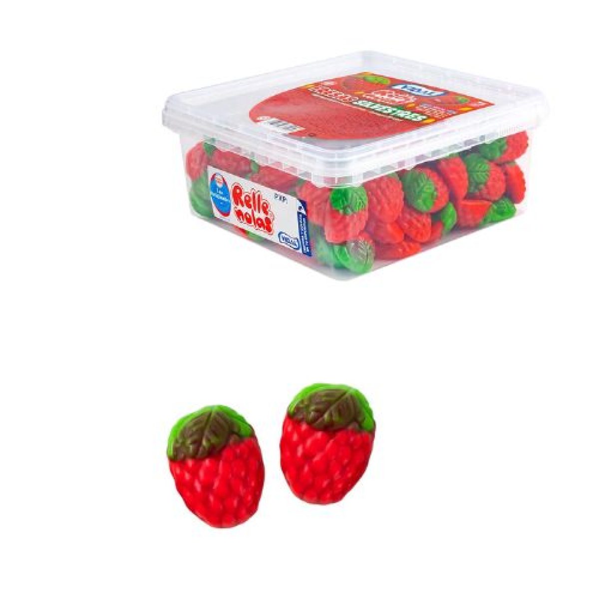 Gominolas Rellenolas Fresas Silvestres Rellenos de Gelatina Vidal x75