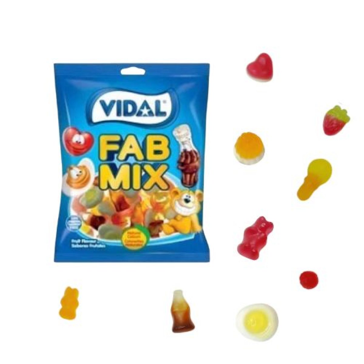 Fab Mix Brillo Golosinas Vidal x14