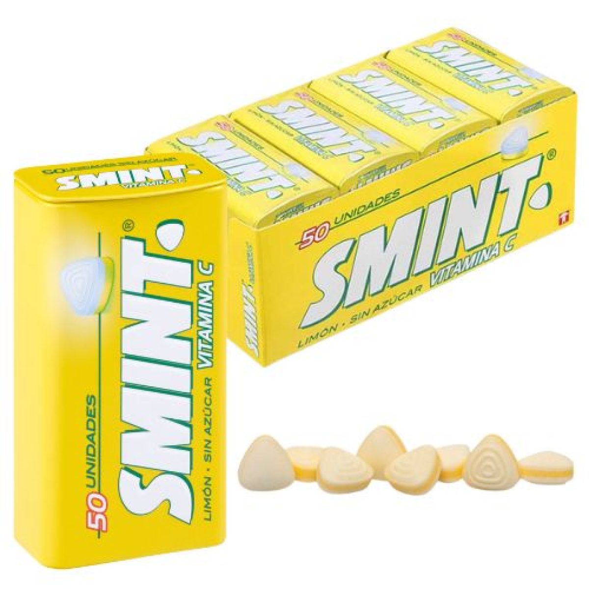 Caramelos Lata Smint Limón Sin Azúcar x12