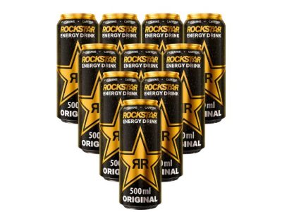 Bebida Energética Rockstar Sabor Original x12 