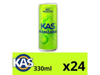 Latas de Kas Sabor Manzana x24