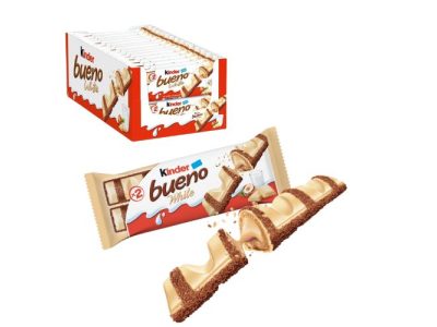 Barritas Kinder Bueno Chocolate Blanco Ferrero x30