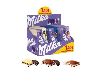 Lote Tabletas Milka Oreo x40