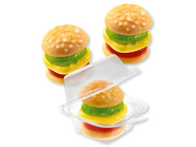 Golosinas Trolli Mini Hamburguesas x90