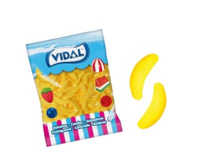 Bananas Recubiertas de Azúcar Golosinas Vidal x250