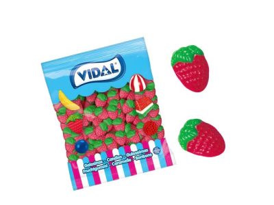 Fresas Silvestre Brillo Golosinas Vidal x250