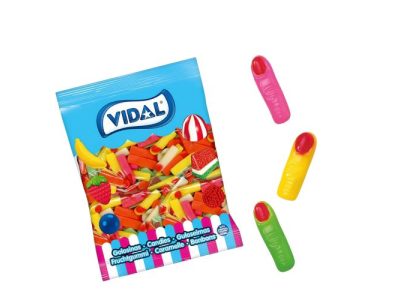 Dedos Brillo de Sabores Variados Golosinas Vidal x250