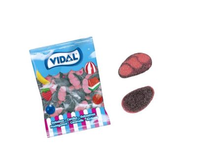 Mejillones Picantes Recubiertos de Azúcar Golosinas Vidal x250