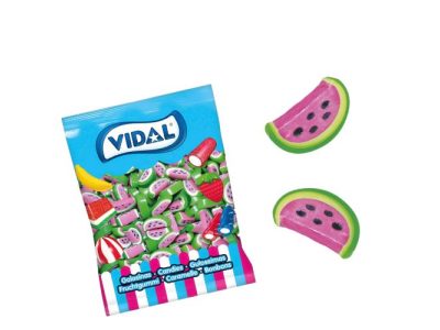 Sandías Fruit Bites de Regaliz Golosinas Vidal x250