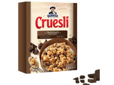 Cereales Cruesli Chocolate Quaker 375gr x6