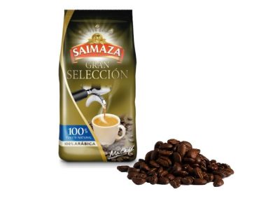 Cafe Natural Saimaza en Grano Gran seleccion 1 kg