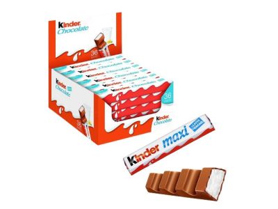 Barritas Kinder Maxi Chocolate Relleno de Leche x36