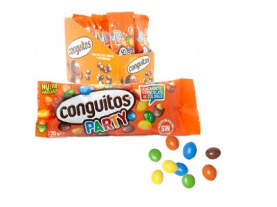 Conguitos Party Recubiertos de Chocolate de Colores 70 gr