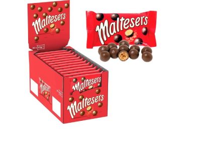 Bolas Crujientes Recubiertas de Chocolate Maltesers x25