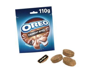 Galletas Oreo Recubiertas de Chocolate Mini Crunchy x8