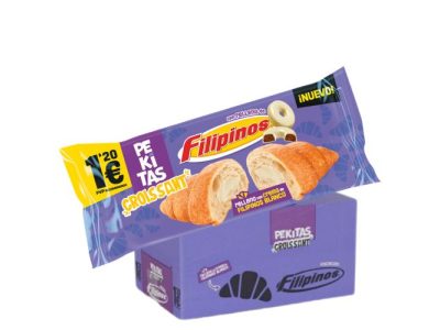 Pekitas Croissant Rellenos de Filipinos Crema x15