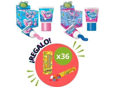 Lote de Chicles Tubble Gum Lutti x36